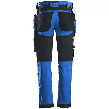 Snickers AllroundWork craftsman trousers 6241, True Blue/Black