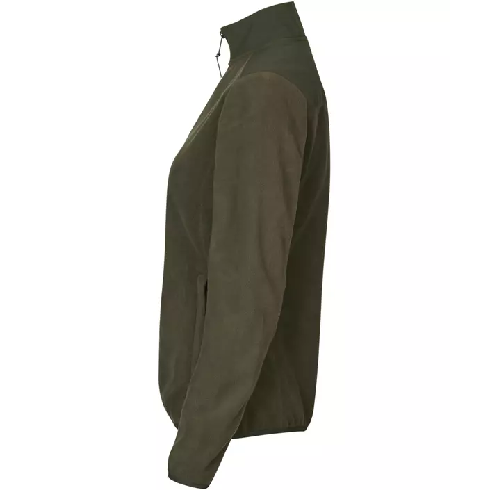 ID Women's fleece jacket, Olive, large image number 2