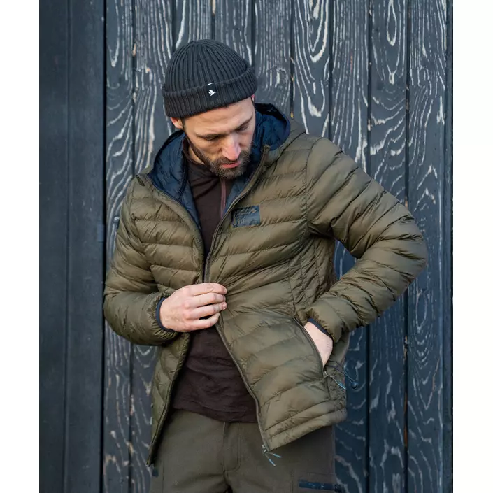 Seeland Fahrenheit vadderad jacka, Light pine, large image number 1