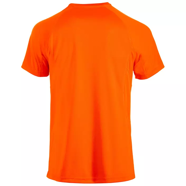 Clique Active T-shirt, Hi-vis Orange, large image number 2