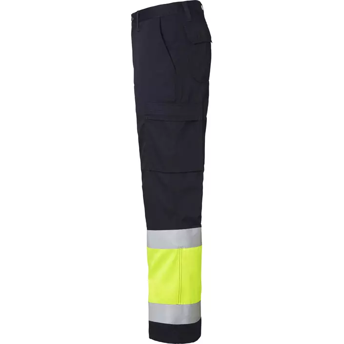 Top Swede service trousers 2070, Navy/Hi-Vis yellow, large image number 3