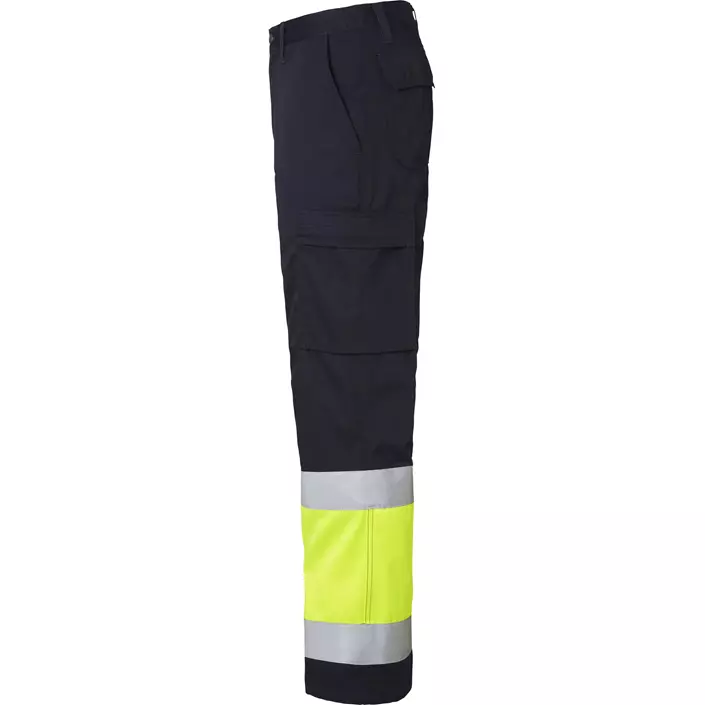 Top Swede service trousers 2070, Navy/Hi-Vis yellow, large image number 3