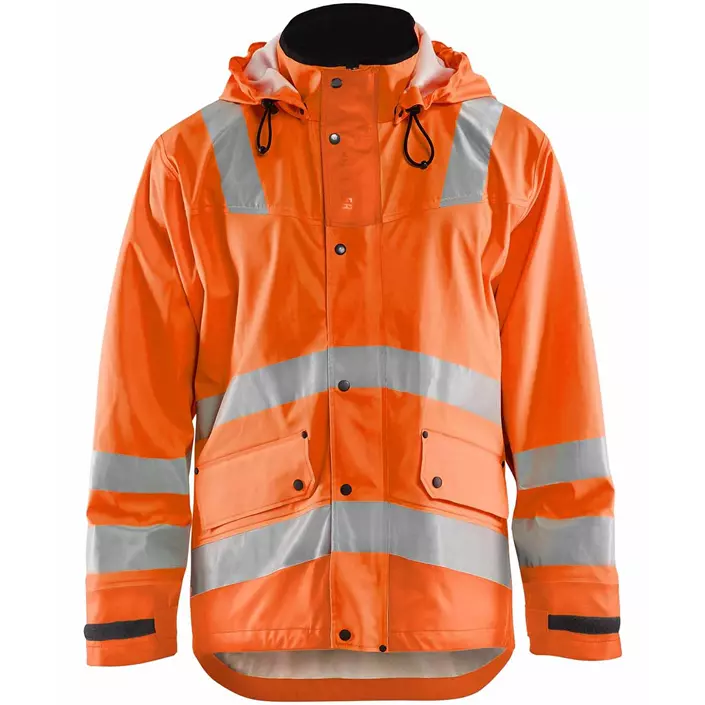 Blåkläder Heavy Weight rain jacket, Hi-vis Orange, large image number 0