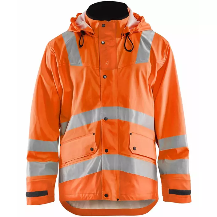 Blåkläder Heavy Weight regnjacka, Varsel Orange, large image number 0