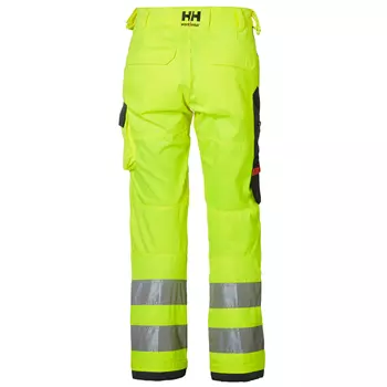 Helly Hansen Alna work trousers, Hi-vis yellow/charcoal
