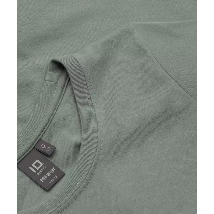 ID PRO Wear light dame T-shirt, Støvet grøn, large image number 4