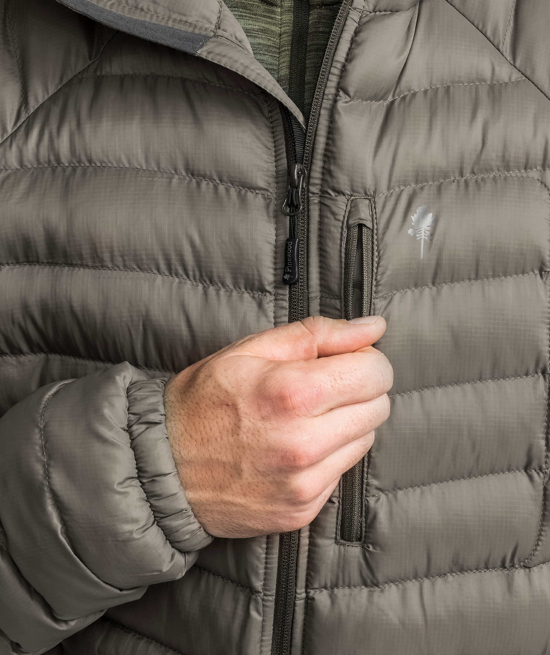 Pinewood&nbsp;Abisko Insulation jakke, Dark Mole Brown, large image number 5