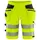Fristads Green craftsman shorts 2646 GSTP, Hi-vis Yellow/Black, Hi-vis Yellow/Black, swatch