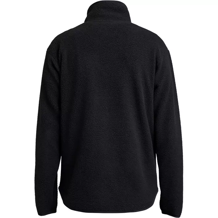 Tenson Yoke Halfzip pälsfibertröja, Black, large image number 2