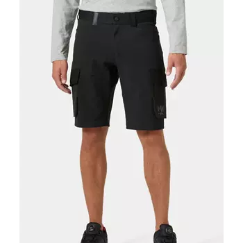 Helly Hansen Oxford 4X Connect™ cargo shorts full stretch, Black