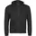 Tee Jays hættetrøje med lynlås, Black, Black, swatch