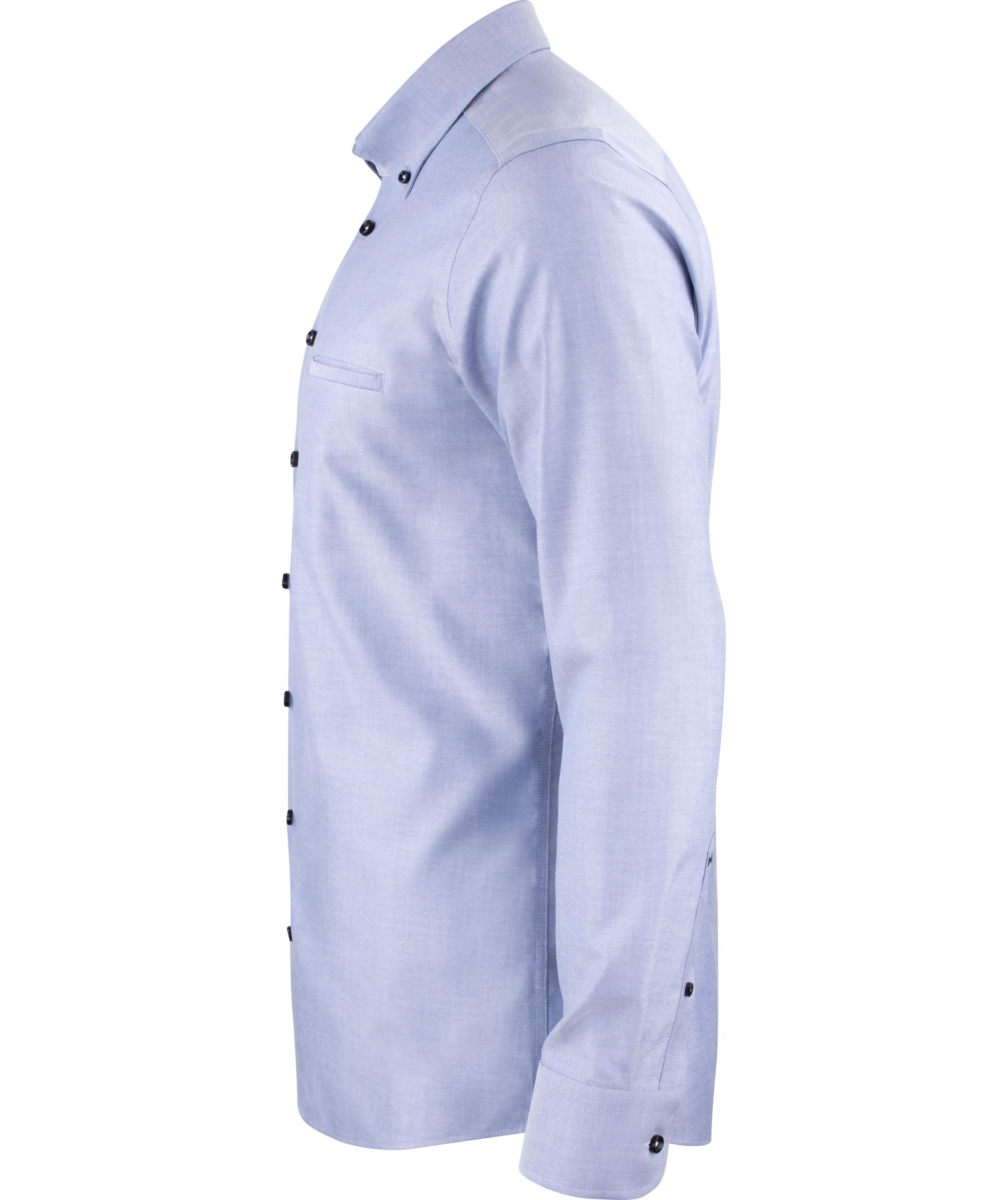 J. Harvest & Frost Red Bow 121 slim fit skjorte, Bl&aring;, large image number 4