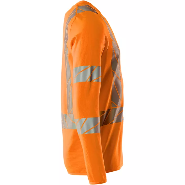 Mascot Accelerate Safe långärmad T-shirt, Varsel Orange, large image number 2
