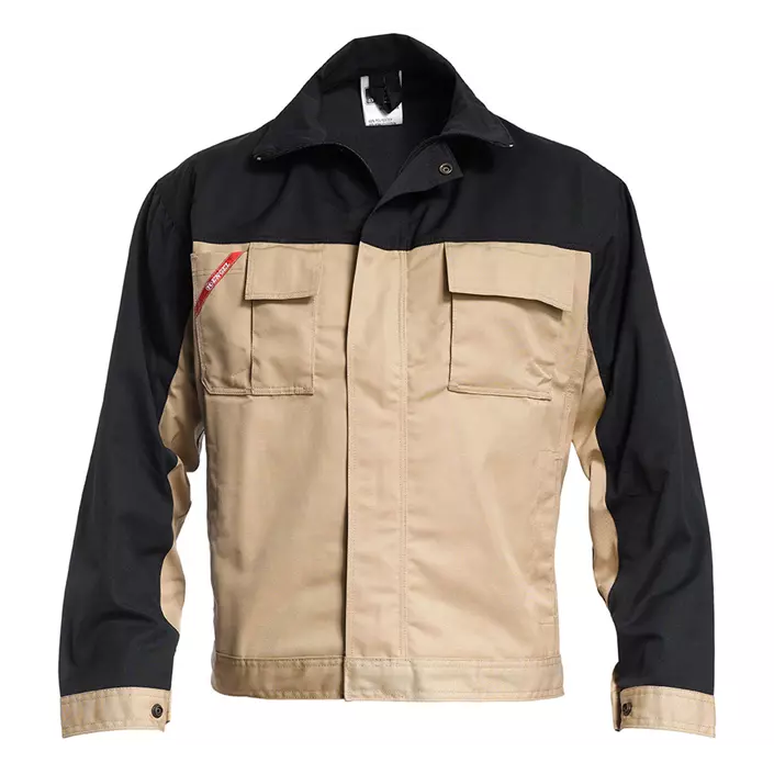 Engel Light work jacket, Khaki/Black, large image number 0