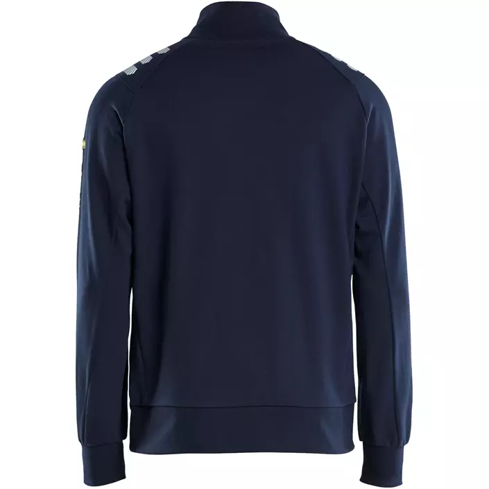 Blåkläder FR Cardigan, Marineblau, large image number 1