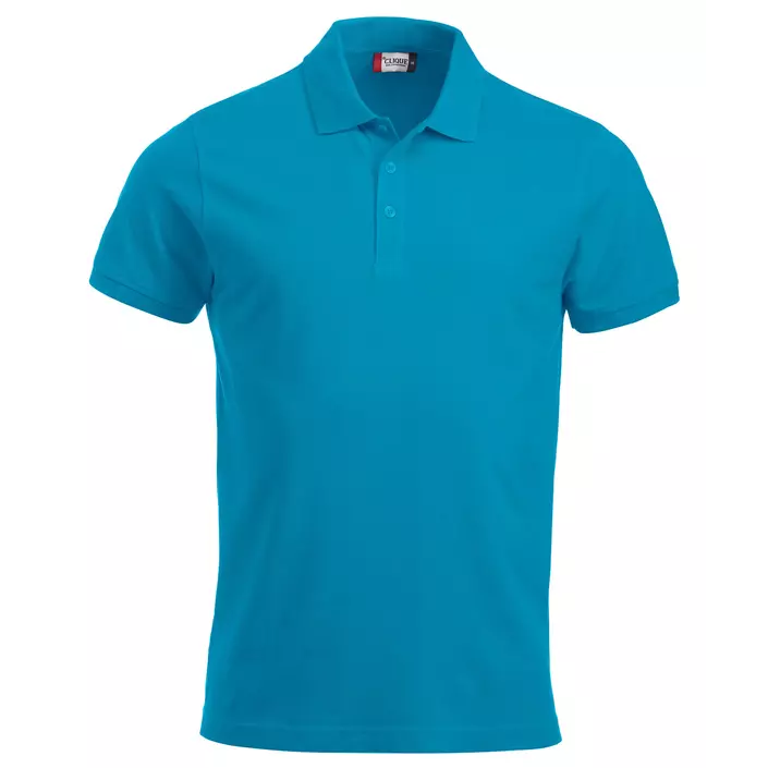 Clique Classic Lincoln polo shirt, Turquoise, large image number 0
