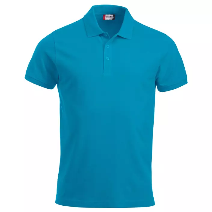 Clique Classic Lincoln polo T-Skjorte, Turkis, large image number 0