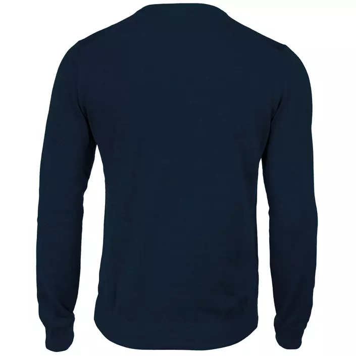 Nimbus Ashbury stickad tröja med merinoull, Navy, large image number 1