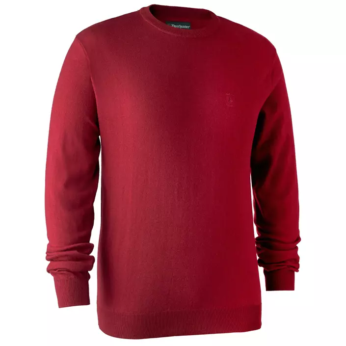 Deerhunter Kingston stickad tröja, Red, large image number 0