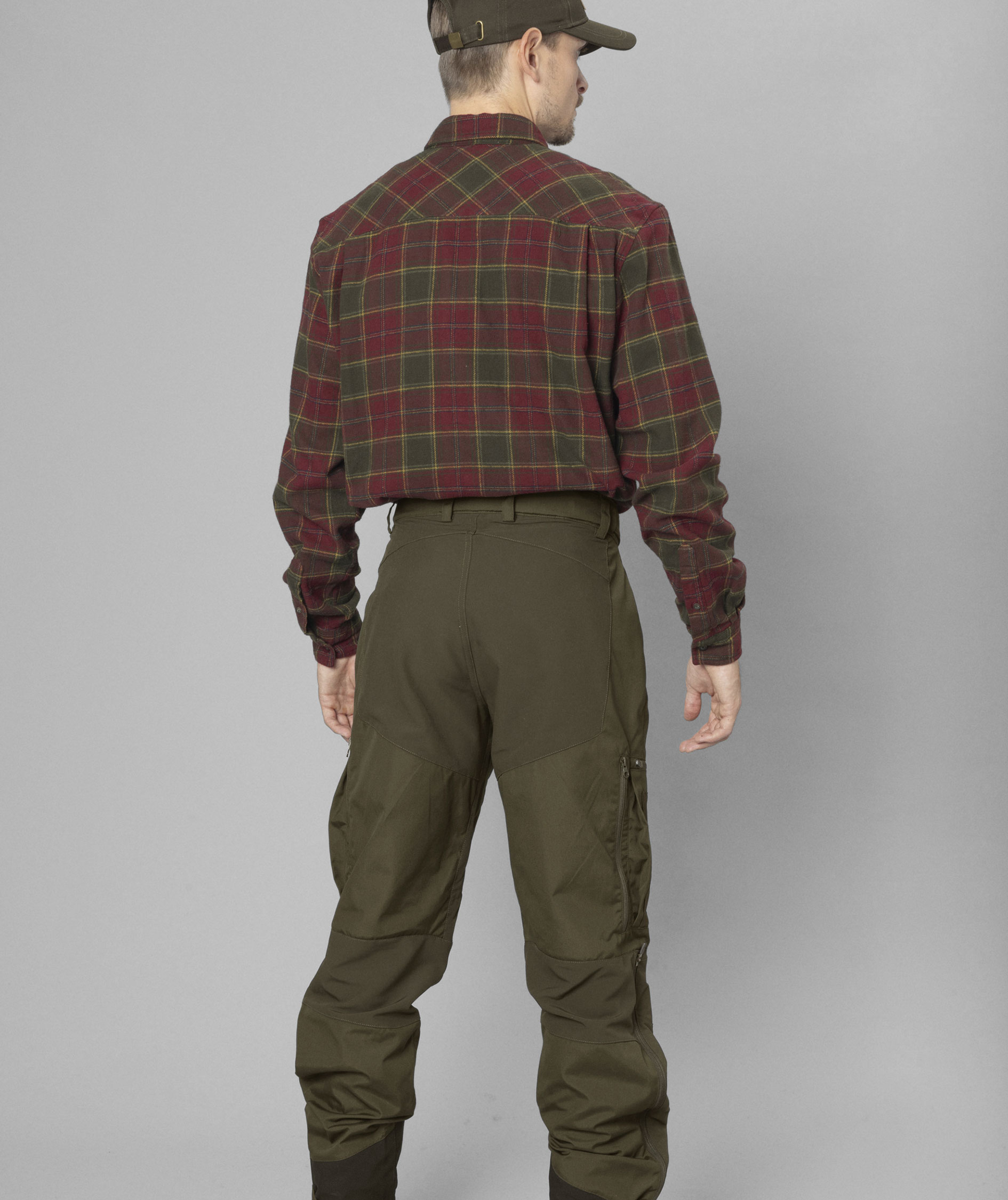 Seeland Glen skovmandsskjorte, Red Forest Check, large image number 6