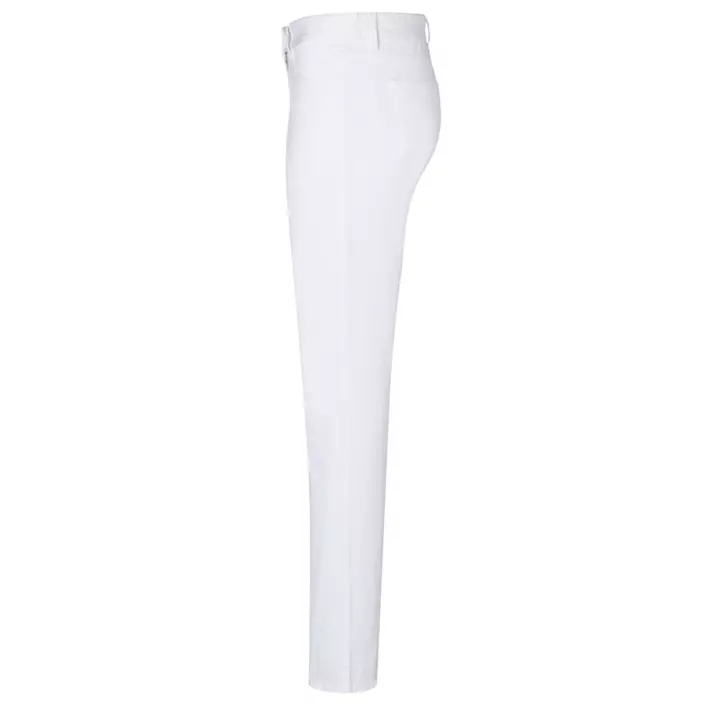 Karlowsky Classic-stretch women´s trousers, White, large image number 3