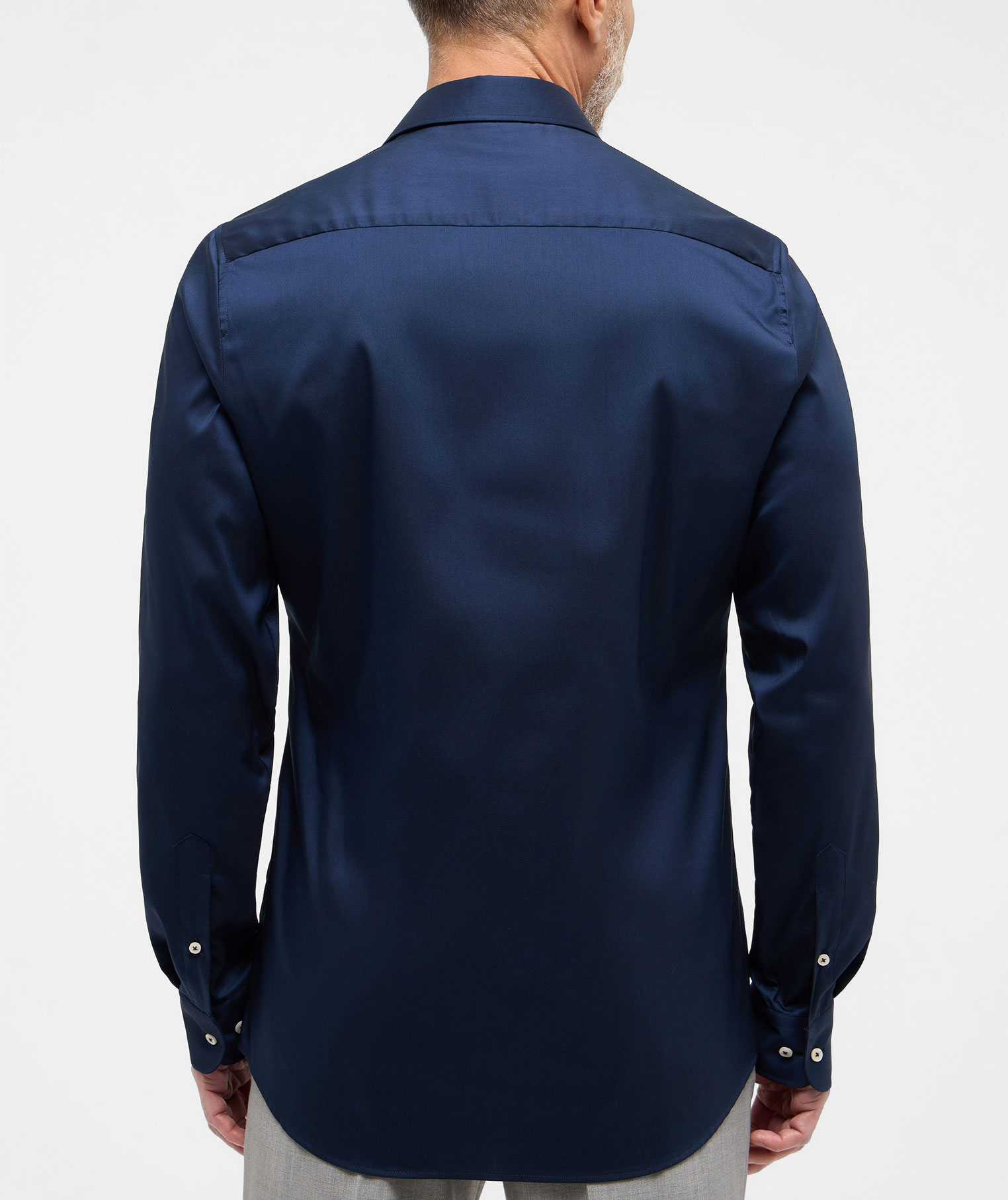 Eterna Performance Slim Fit shirt, Navy, large image number 2