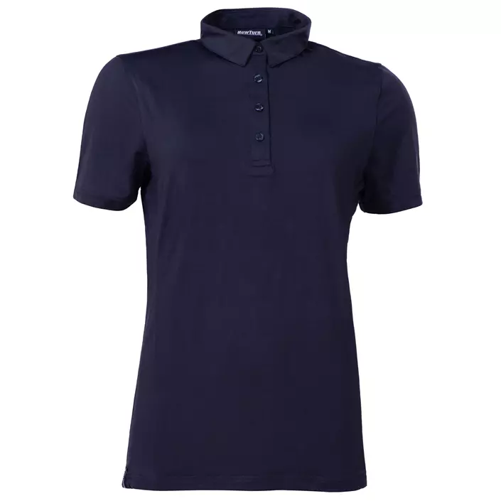 NewTurn Active Stretch dame polo T-skjorte, Navy, large image number 0