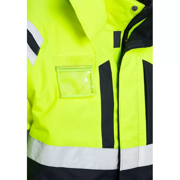 Fristads Airtech® thermal coverall 8015, Hi-vis Yellow/Marine, large image number 3