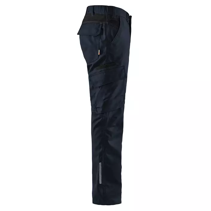 Blåkläder service trousers, Dark Marine/Black, large image number 1