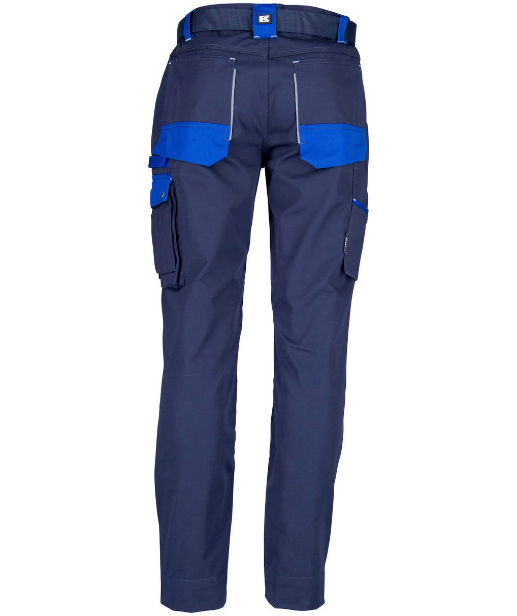 Kramp Original Arbeitshose mit G&uuml;rtel, Marine/K&ouml;nigsblau, Marine/K&ouml;nigsblau, large image number 2