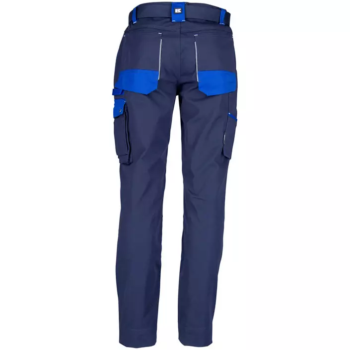 Kramp Original work trousers with belt, Marine/Royal Blue, large image number 2