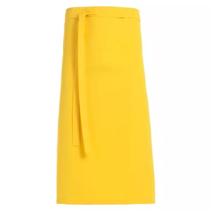 Kentaur long server apron, Yellow, Yellow, large image number 0