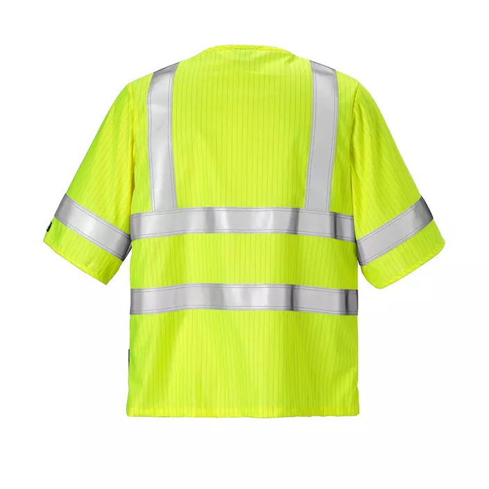 Fristads reflective safety vest 5023, Hi-Vis Yellow, large image number 2