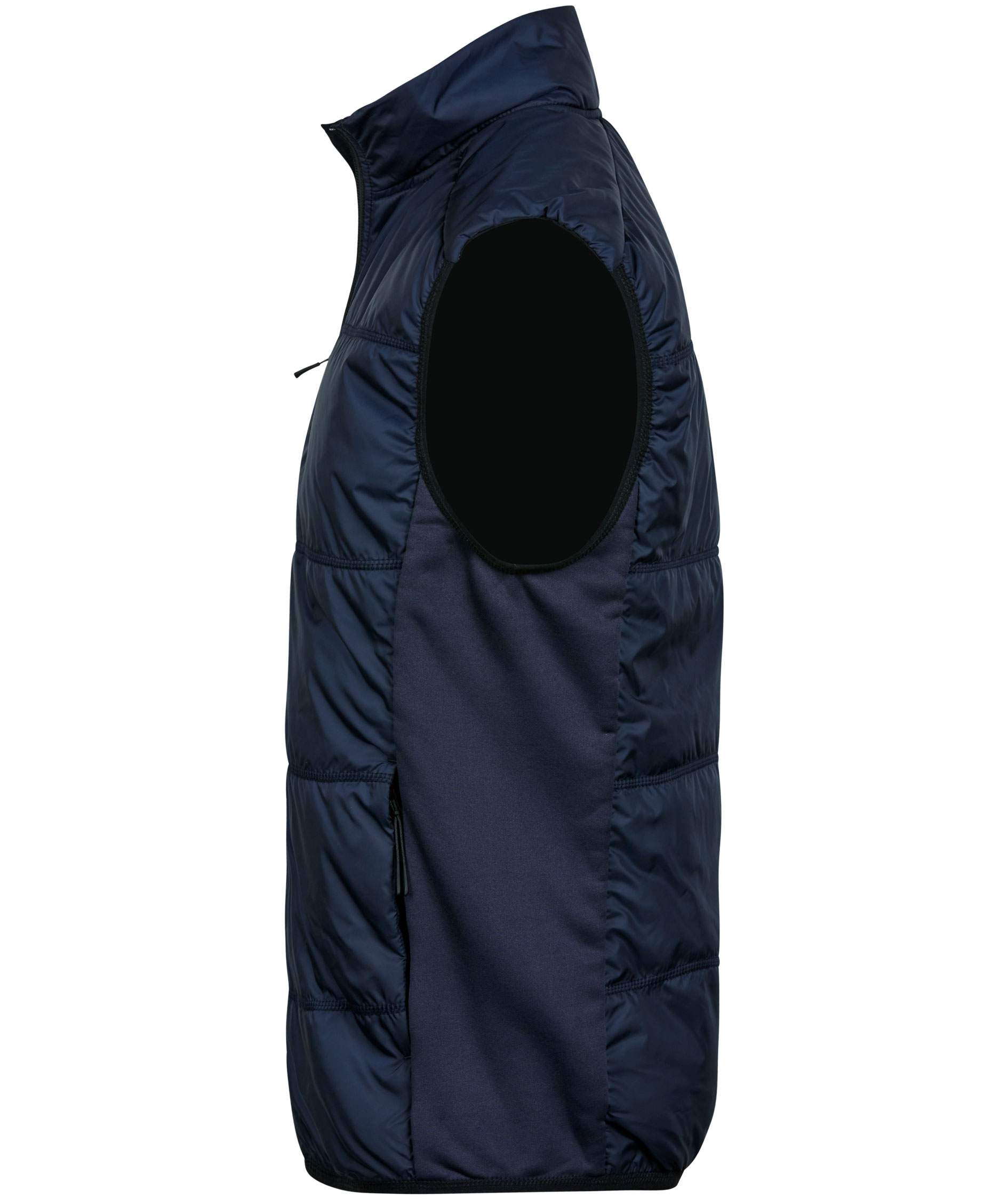 Tee Jays hybrid stretch bodywarmer/vest, Navy, large image number 2