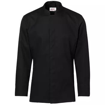 Segers modern fit chefs shirt, Black