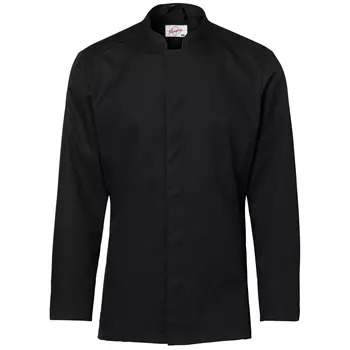 Segers modern fit chefs shirt, Black