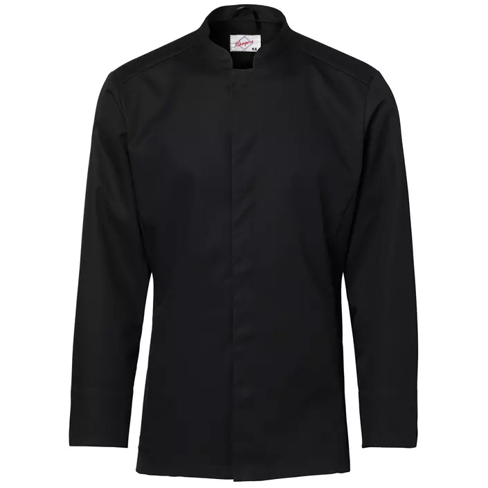Segers modern fit chefs shirt, Black, large image number 0