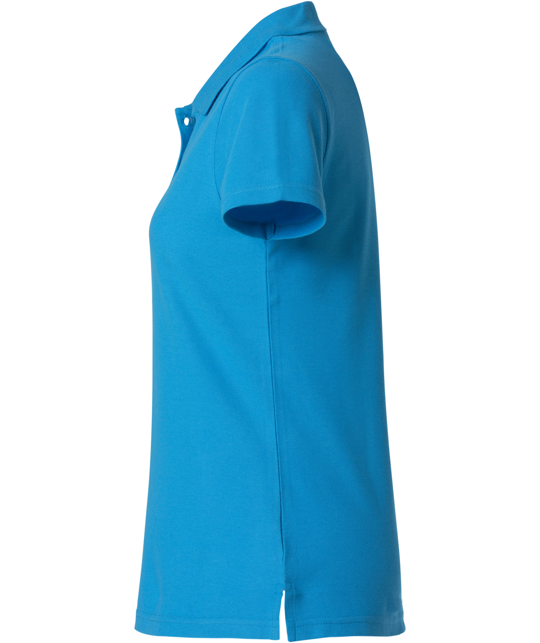 Clique Basic Damen Poloshirt, T&uuml;rkis, large image number 3