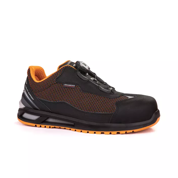 Giasco Gotland safety shoes S1P, Black/Orange, large image number 0