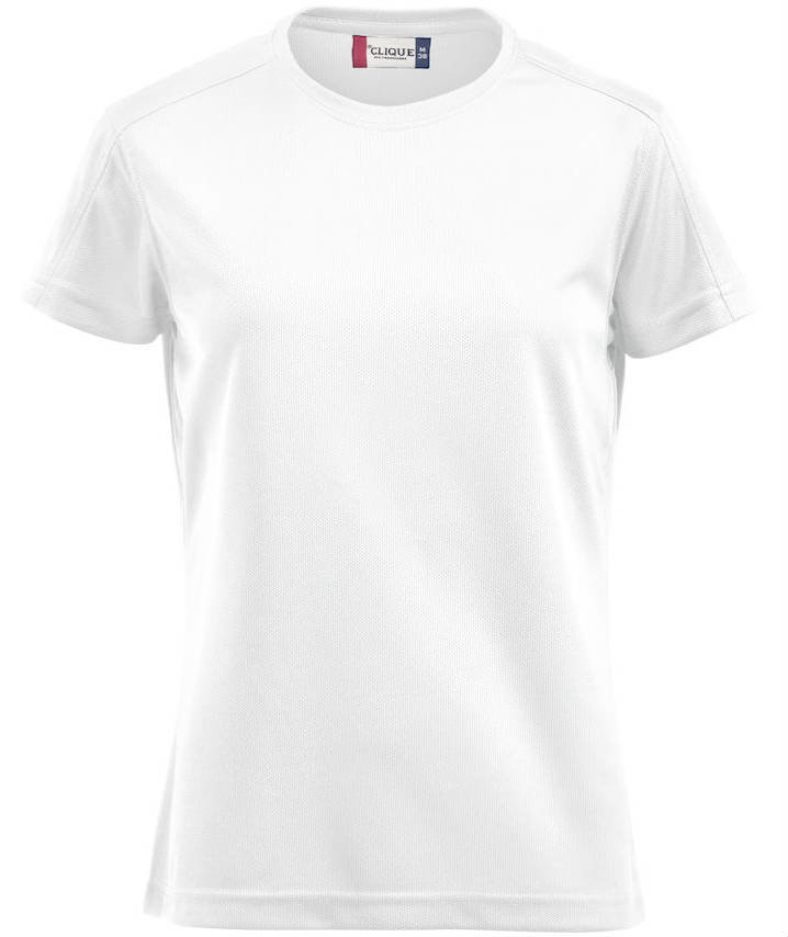 Clique Ice-T women's T-shirt, White, White, swatch