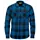 Stormtech Santa Fe flannelskjorte, Royal blue/black, Royal blue/black, swatch