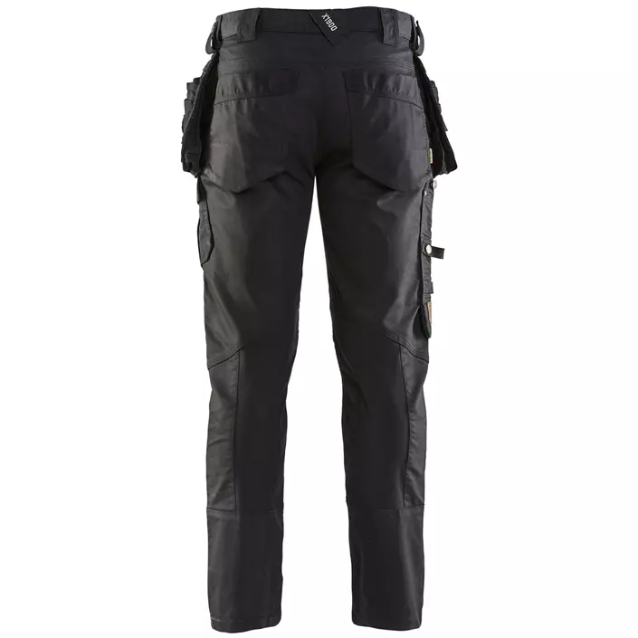 Blåkläder craftsman trousers X1900, Black/Black, large image number 1