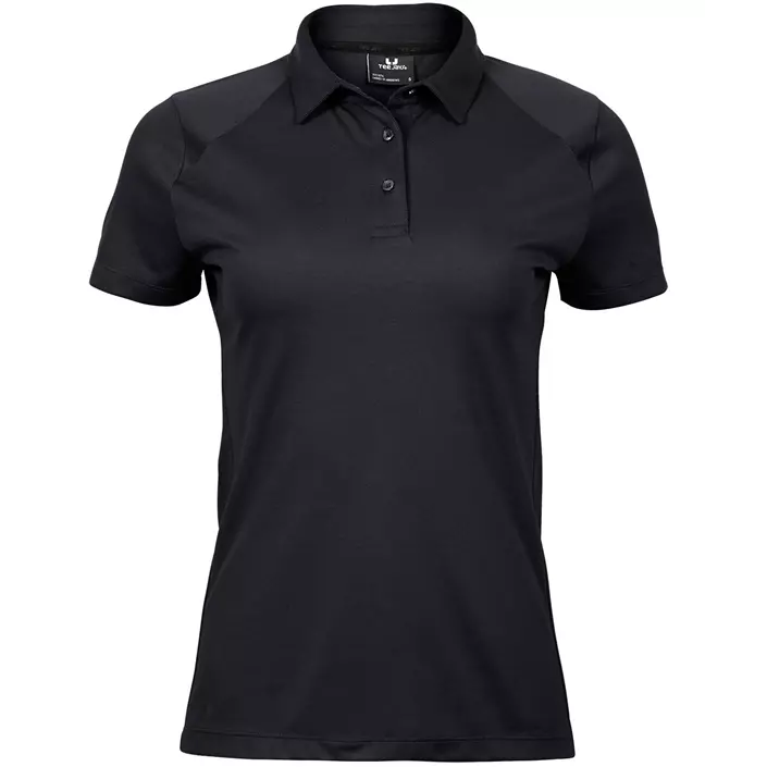 Tee Jays Luxury Sport Damen Poloshirt, Schwarz, large image number 0