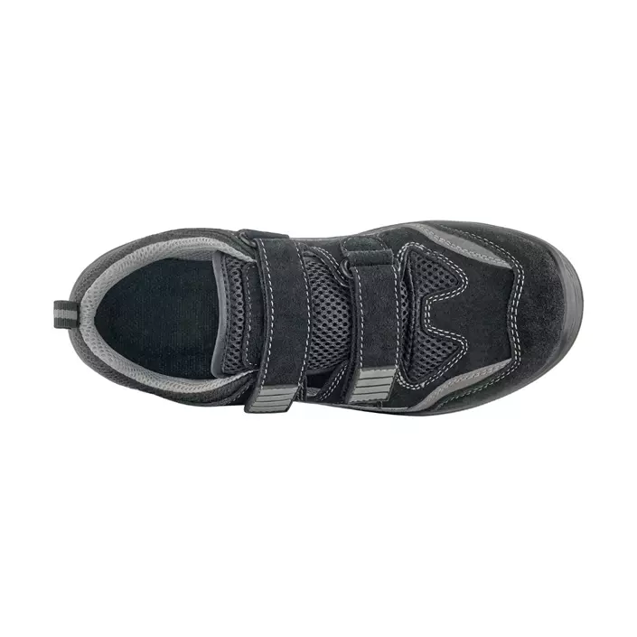 VM Footwear Livorno safety sandals S1PLESD, Black/Grey, large image number 4