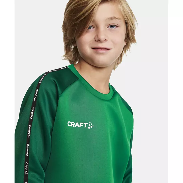 Craft Squad 2.0 training pullover for kids, Team Green-Ivy, large image number 3