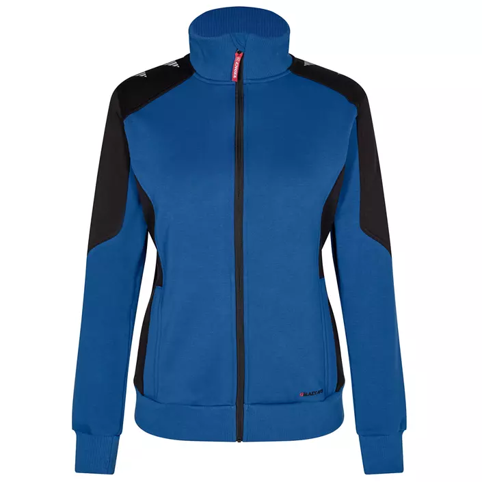 Engel Galaxy sweatcardigan dam, Surfer Blue/Svart, large image number 0