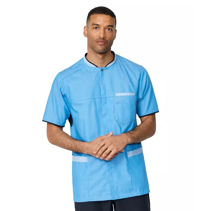 Kentaur short-sleeved shirt, Super blue, large image number 1
