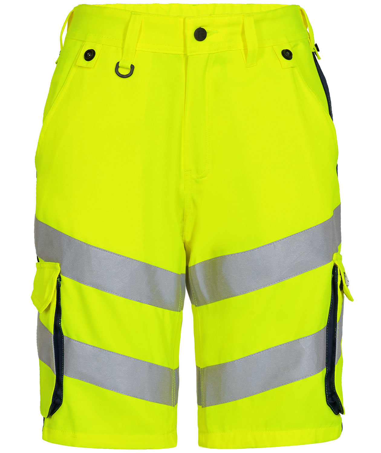 Engel Safety Light work shorts, Yellow/Blue Ink, Yellow/Blue Ink, swatch