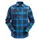 Snickers AllroundWork quilted flannel shirt 8522, Blue/Navy, Blue/Navy, swatch