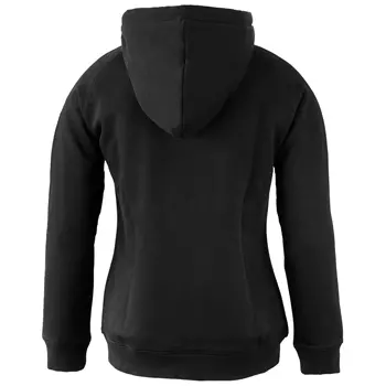 Nimbus Play Lenox Damen Kapuzensweatshirt mit Reißverschluss, Schwarz